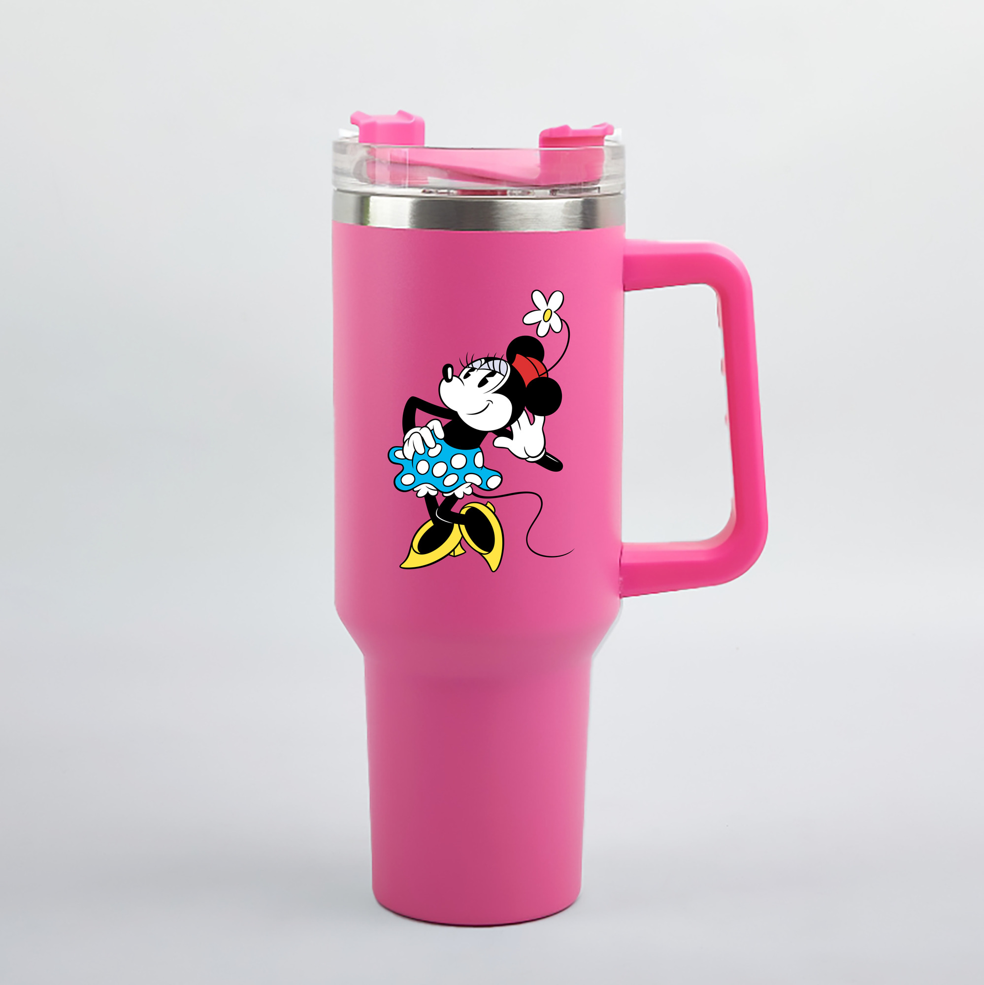 （画像用） ミッキーマウス Mickey Mouse 1200mL車用タンブラー（カラープリント）